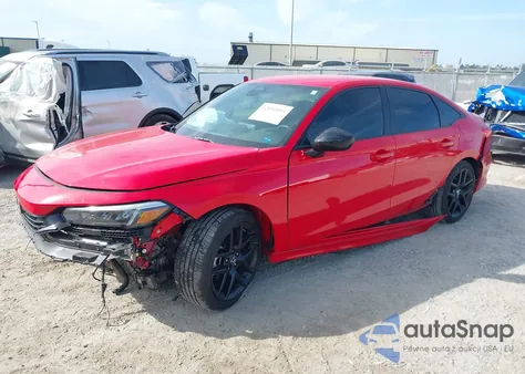 2024 Honda Civic Sport из США, поврежденный, VIN 2HGFE2F5XRH552612